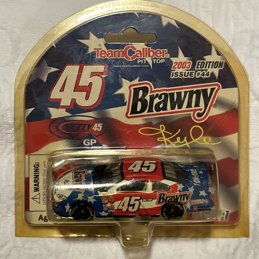 Team Caliber Pit Stop Kyle Petty #45 NASCAR Brawny Die-cast Car 2003
